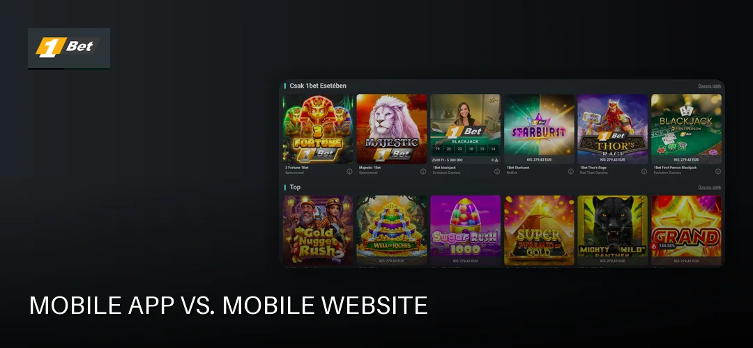 1Bet promotional banner